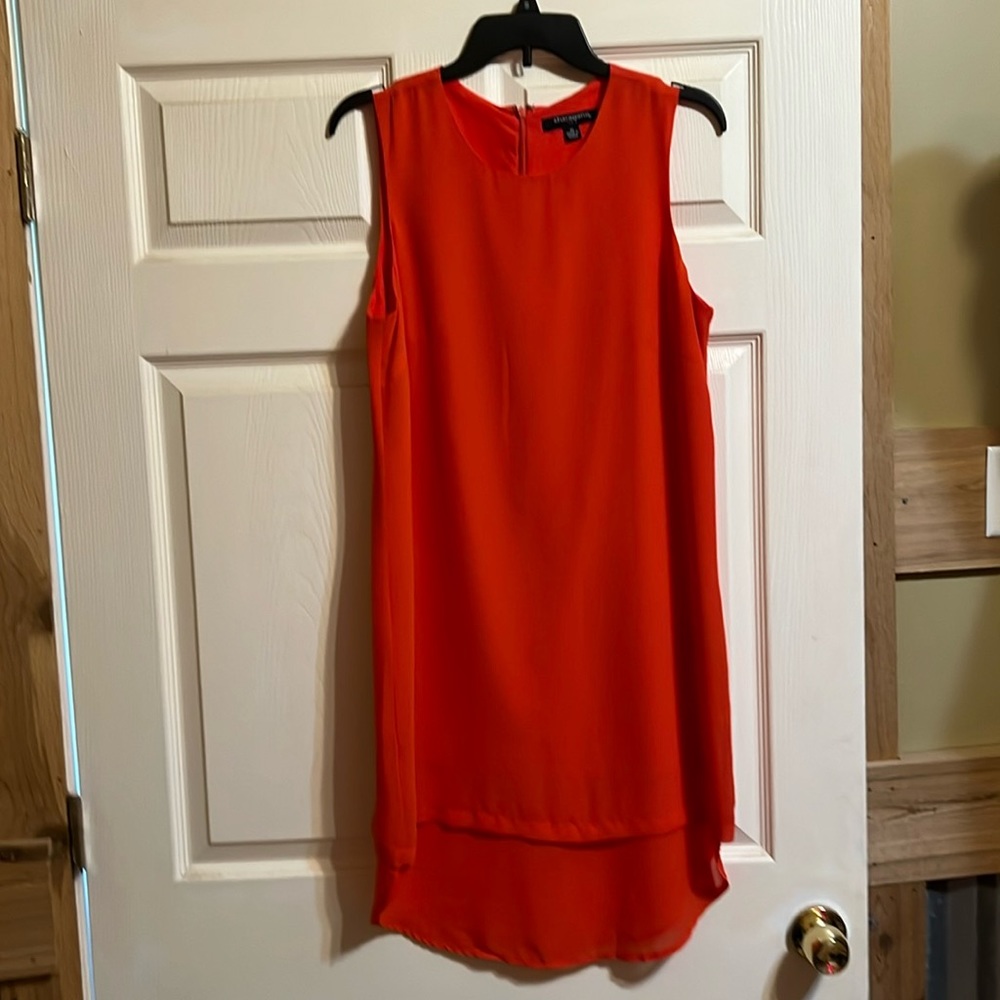 Orange dress
